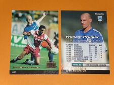 WILLIAM PRUNIER SC MONTPELLIER PAILLADE MOSSON FOOTBALL CARD PANINI 1996-1997