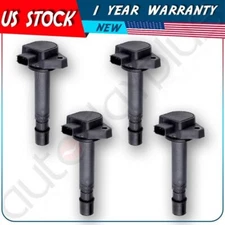 4 Ignition Coil Pack For 2001-2005 Acura EL 2001-2005 Honda Civic 1.7L L4