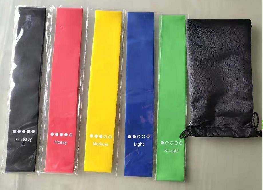 17Pcs Exercise Band Resistance Kit, Home/Office Workout Set, Adjustable Weight. 
