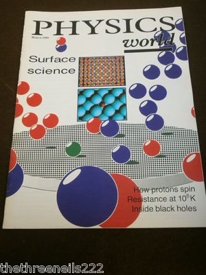 PHYSICS WORLD - SURFACE SCIENCE - MARCH 1989 VOL 2 # 3