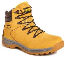 Apache S3 Apprentice Nubuck Leather Steel Toe-Cap Midsole Safety Work Boots Size