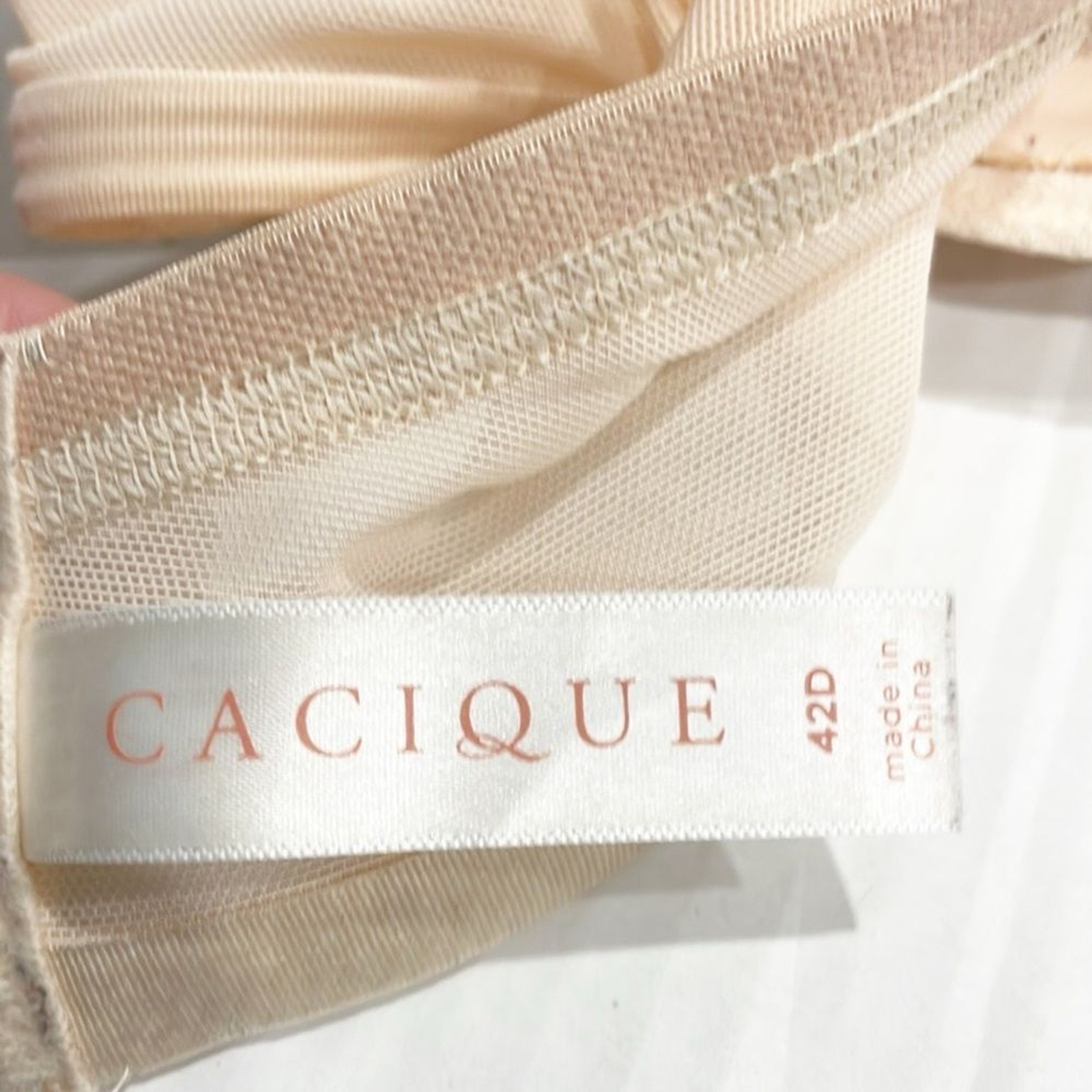 Cacique Full Coverage Underwire Support Backsmoot… - image 7