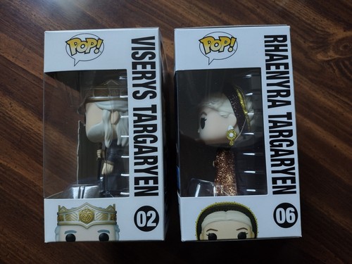 Funko Pop! House of the Dragon 06 Rhaenyra Targaryen Walmart 02 Viserys Set GOT - Picture 4 of 6