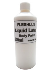 LIQUID LATEX White 500ml nail art body paint make up Fancy Dress Halloween