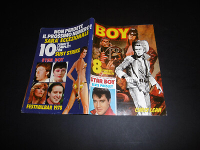 BOY MUSIC N° 35/1978 ELVIS PRESLEY BONEY M. ANDREA LO VECCHIO