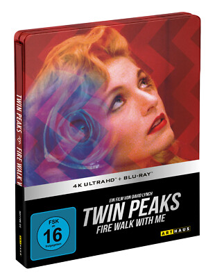 Twin Peaks: Fire Walk With Me (4K UHD + Blu-ray Steelbook) New