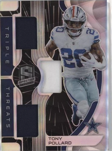 2023 Panini Spectra Tony Pollard #TT-TPO