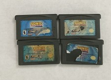 4 x GBA Sonic Advance