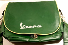 VESPA PIAGGIO ANTICA BORSA A TRACOLLA-MOTO  D'EPOCA-RARA-COLLEZIONE-USATA