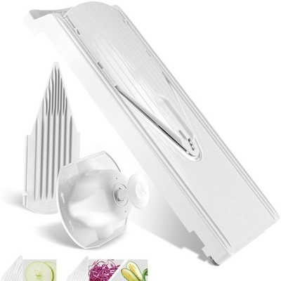 Brner Mandoline Slicer V3 Basic Set V-Slicer for Vegetables & Fruits Adjustable