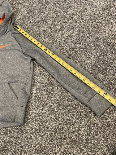 NIKE Drifit Boys Youth Size Large Grey Jacket Zip Fleece - Picture 7 of 9