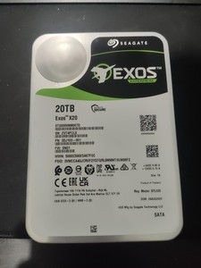 ST20000NM007D Seagate Exos X20 20TB 3.5 Enterprise NAS SATA Hard Drive