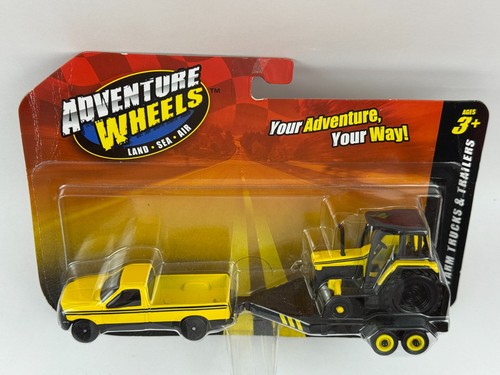 Maisto Adventure Wheels Diecast Truck & Trailer Ford F-150 & Farm Tractor 15117 - Picture 1 of 5
