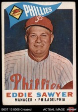 1960 Topps #226 Eddie Sawyer Phillies MANAGER 2 - GOOD