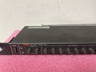 Fostex 2050 Rackmount Audio Line Mixer | eBay