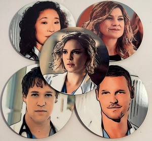 Pop Art TV Hospital Intern Coaster Set