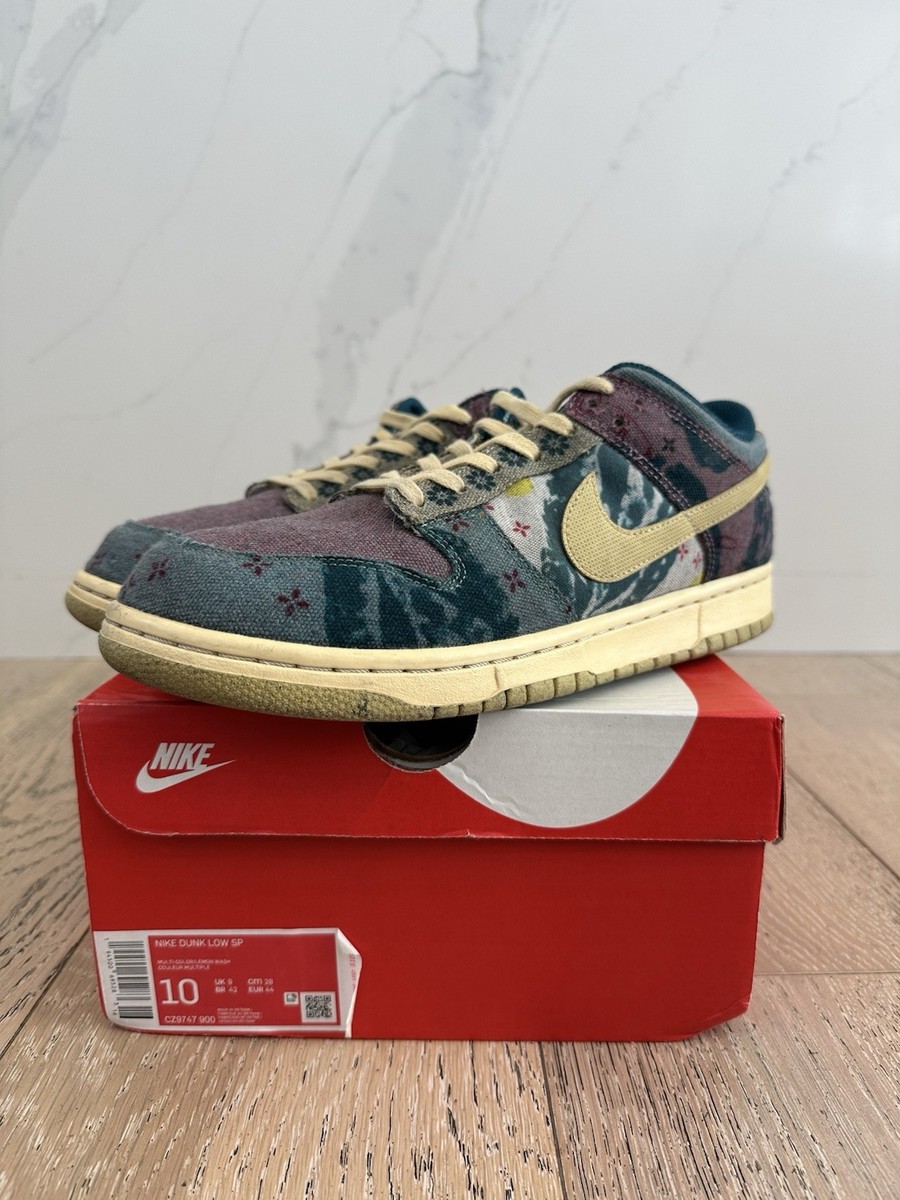 Size 10 - Nike Dunk Low Community Garden (CZ9747-900) 194500695283