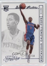 2013-14 Panini Signatures Blue 1/10 Kentavious Caldwell-Pope #370 0ad