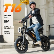 URLIFE Elektrofahrrad 16Zoll E-Bike 48V 13AH 120KM E-Citybike für …