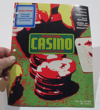Vintage Radio Shack TRS-80 Casino Computer Game Instruction Manual ONLY  B47
