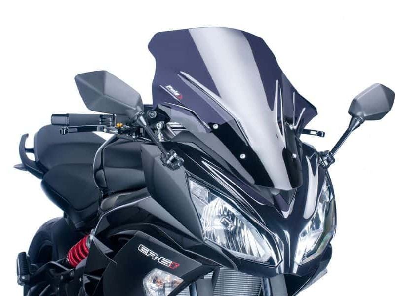 Puig Dark Smoke Touring Screen Kawasaki ER6-F 2012-2016