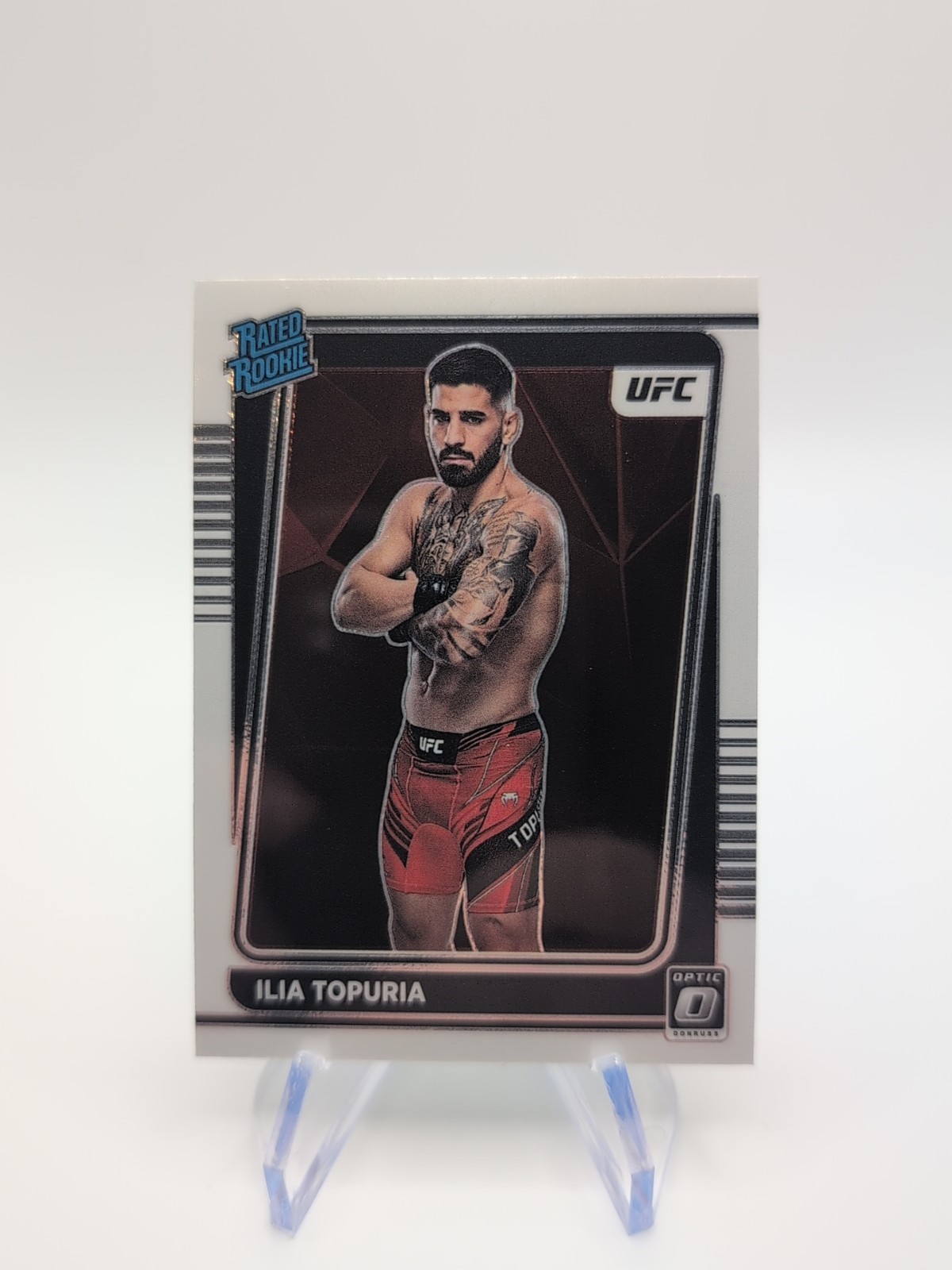 2022 Panini Donruss Optic UFC - Rated Rookie Ilia Topuria #110 (RC)