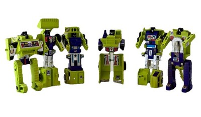 Constructicons Transformers Transformer Combiner Devastator Hasbro Takara GIG G1