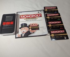 Monopoly Ultimate Banking Replacement Electronic Bank Unit w/ 4 Credit Cards