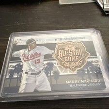 Manny Machado 2017 Topps MLB All-Star Team Medallions Copper