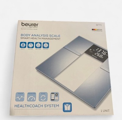 Beurer BF70 Smart Scale for Body Weight/Fat/Water/Mass Up To 400 lb Bariatric