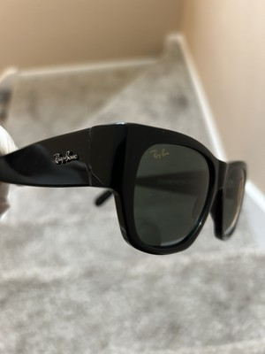 #ad Rayban RB2187 Nomad Sunglasses Black NWOT 901 31 54 17 140 3N $85.00