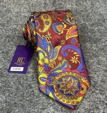 Verse 9 for Ben Crump Tie Necktie Mayweather Multicolor Paisley Floral