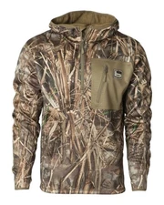 Banded Hooded Mid-Layer Fleece Pullover - Realtree - MAX7 - B1010061-M7-XL