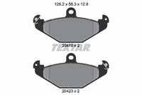Bremsbelagsatz FÜR Opel Speedster (E01), Tesla Roadster (Ds) - Textar 2041003