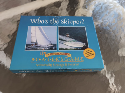Who s The Skipper ? the Nauti-Benders Boater s Game Educational For Young Crew