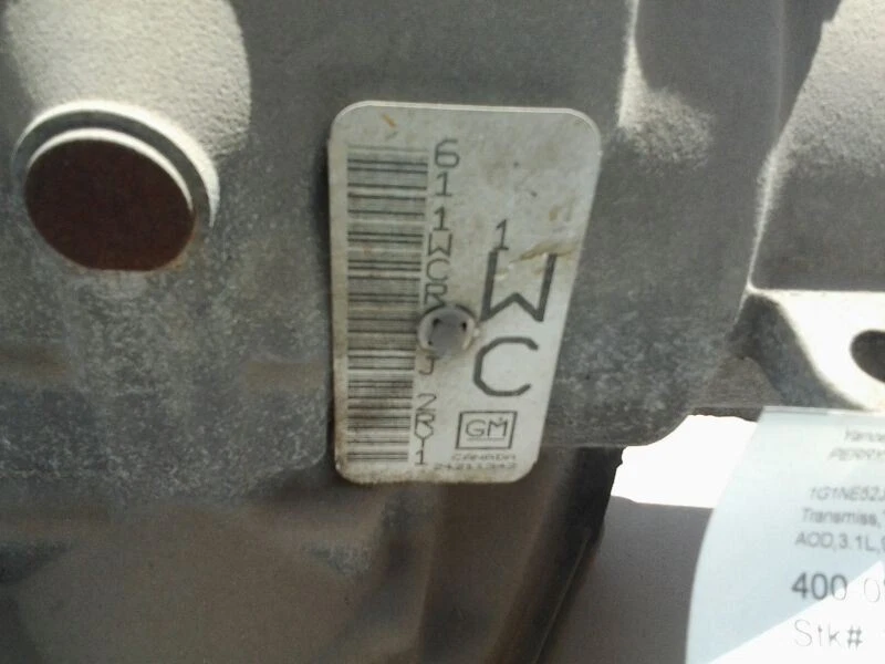 01 2001 Chevrolet Malibu Automatic Transmission 4 Spd 89059794        Foto 4 de 4