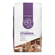 Ethiopia Yirgacheffe Single Origin Light Roast Whole Bean Coffee Beans 16 Oz