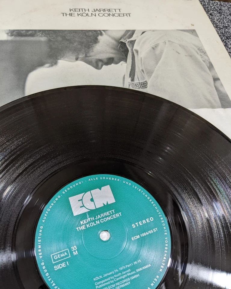 Keith Jarrett – The Köln Concert (2xVinyl 12" Album) Vintage Gatefold Reissue - Image 4 of 4