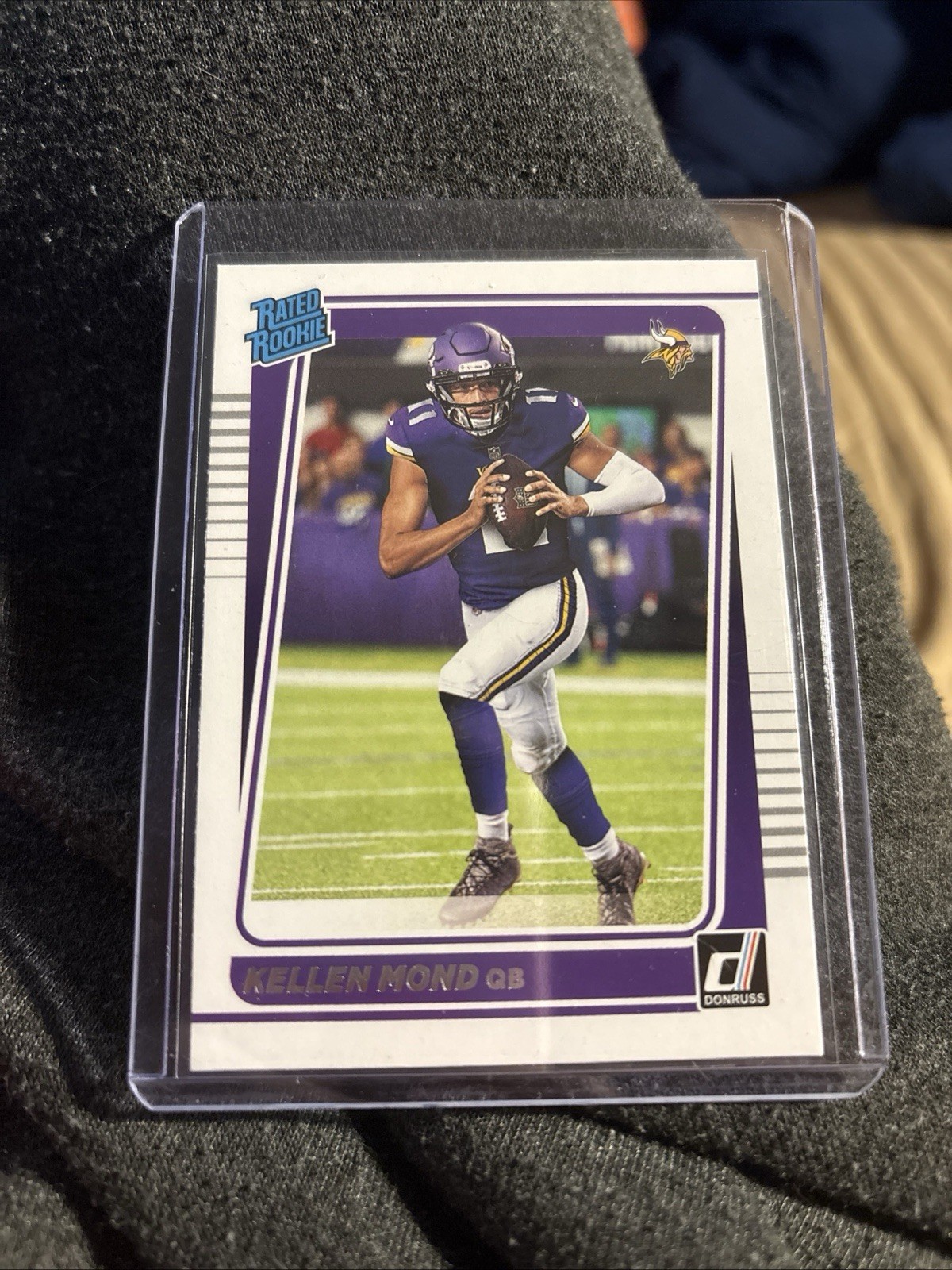 2021 Donruss Football Kellen Mond RC Rated Rookie Vikings #256