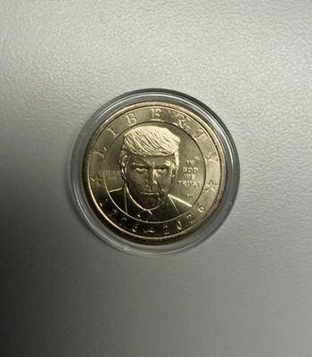 IN HAND w/ July 4th Privy 2026 President Donald J Trump $1 Gold Coin US Mint