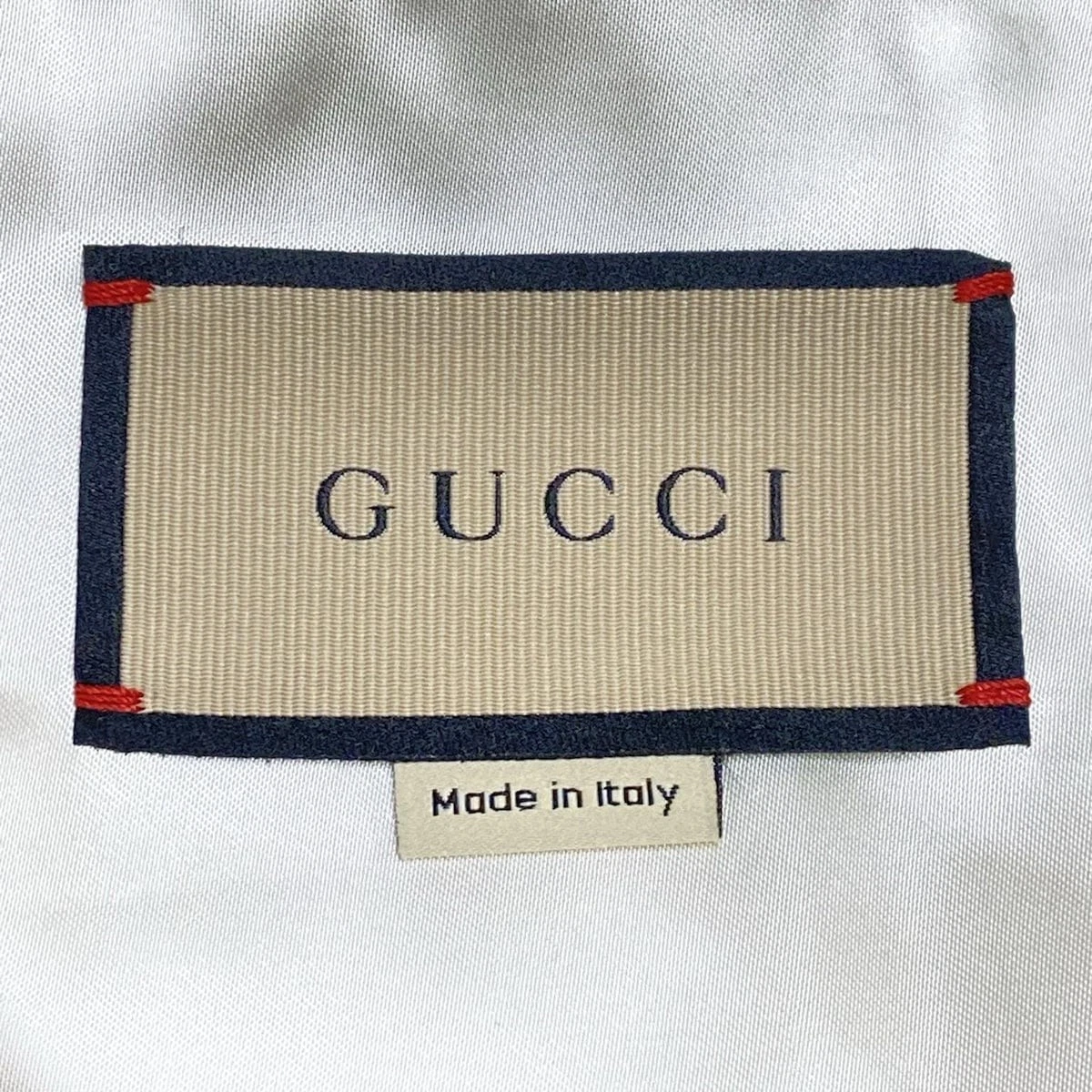 Giacca imbottita in tela Gucci Jumbo GG originale 691756 ZAIDI beige giacca leggera