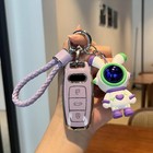 TPU Car Remote Key Cover Case Keychain For Audi A3L A4L A5 A6L Q4 RS7 TTS R8 S4
