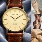 👑 ROLEX Orchid 18K Solid Gold Ref 2671 Vintage Ladies Watch Gold Value 👑