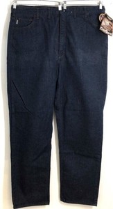 Carhartt Men's FRB150 Flame Resistant Dark Wash Jeans USA Union Made NWT 46x36