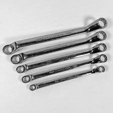 5pc Craftsman Professional Metric Deep Offset Wrench Set 10mm-19mm Vintage Usa
