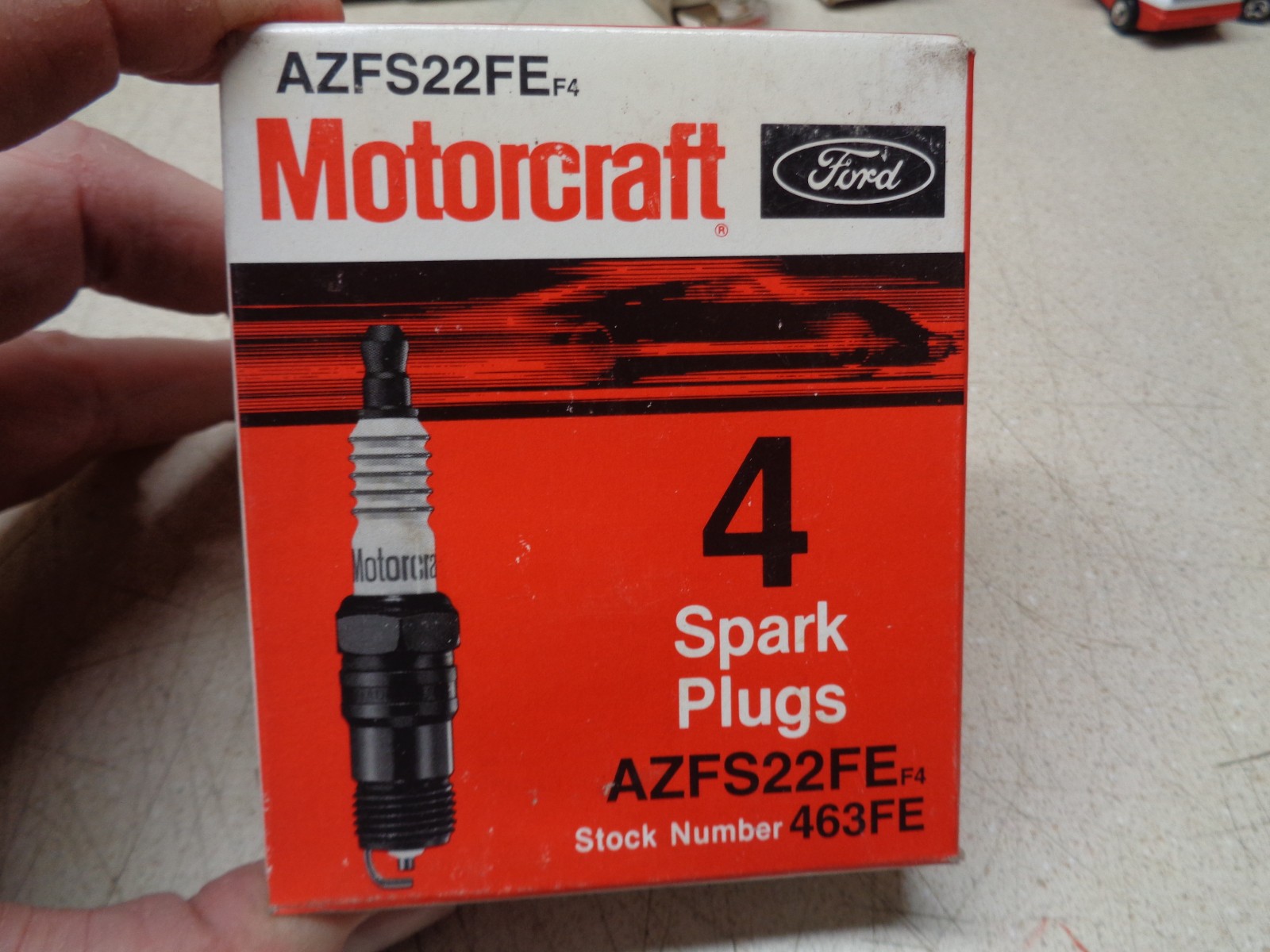 4 Motorcraft AZFS22FE  Spark Plugs NOS Ford Mercury Lincoln Contour Mystique