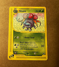 Pokémon TCG Gloom 78/165 Expedition Base Set Regular LP Condition on eBay