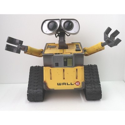 Thinkway Toys Disney Pixar Wall-E Action Figure Robot Yellow NO REMOTE