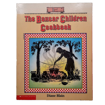 VINTAGE The Boxcar Children Cookbook Diane Blaine Paperback 1991 Recipes Kids
