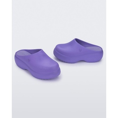 Melissa Lilac Purple Free Clog Platform Slide On Shoe Size 9